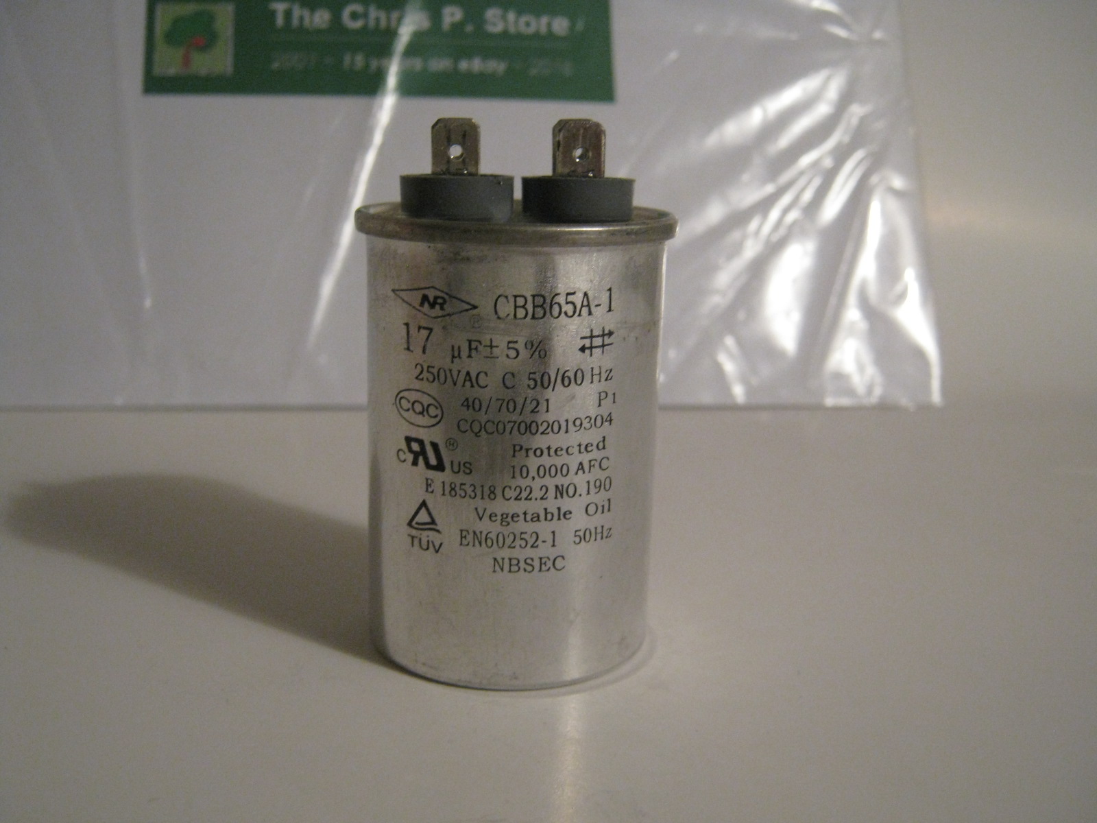 17uF Fan Motor Staring Capacitor for dehumidifier NBSEC used eBay